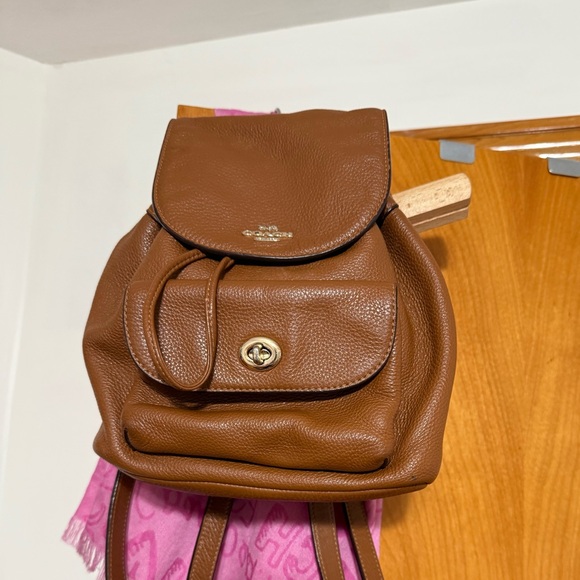 coach billie backpack brown Mini with Floral Tooling Clothing, Shoes & Accessories Designed with style and function in mind COACH COACH Backpack Signature Canvas